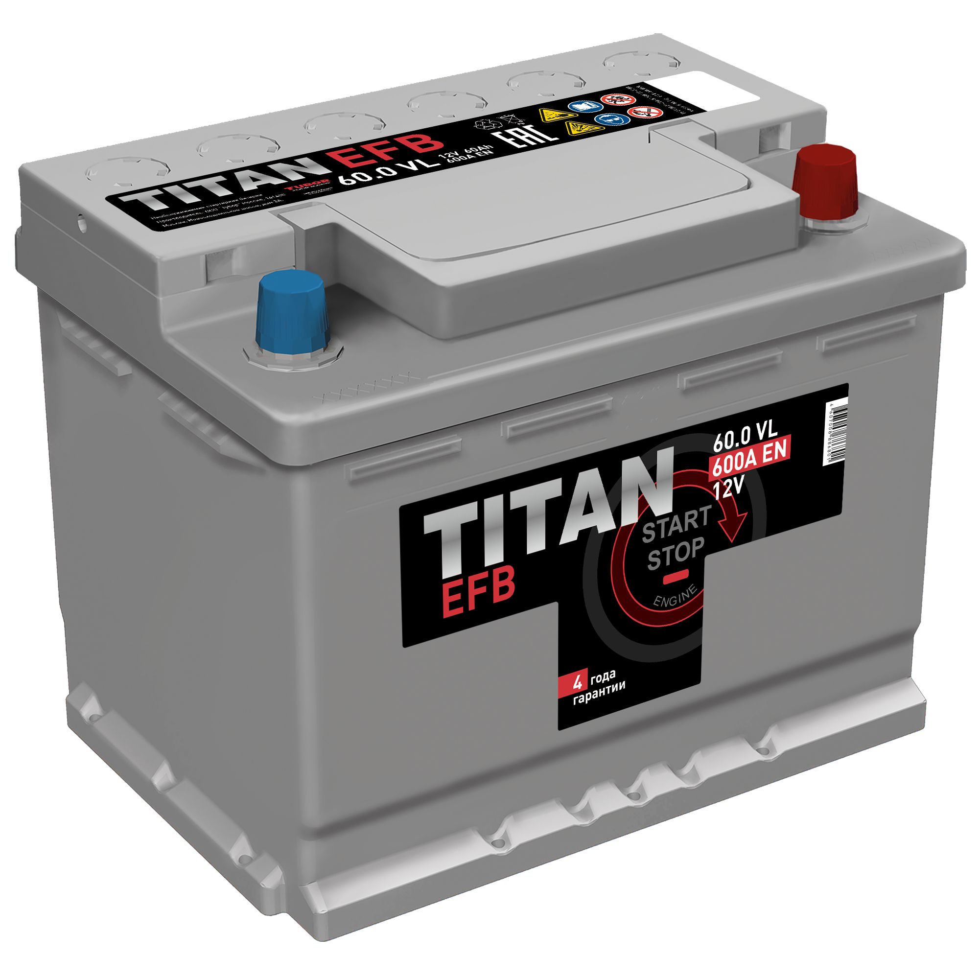 Titan efb 60. Аккумулятор Titan EFB 6ст-75.1 VL. Титан EFB 75. Titan Asia EFB 6ст-60. Аккумулятор Титан 75.